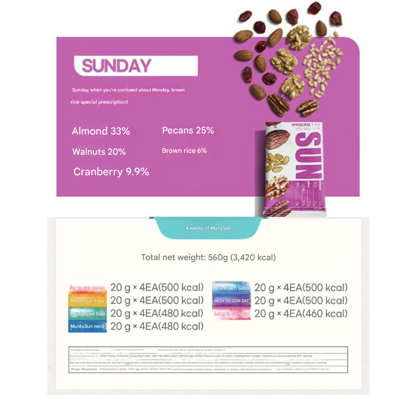 VA:FF Montoosun – 4-Week Daily Nut Routine (20g x 28 Packs)