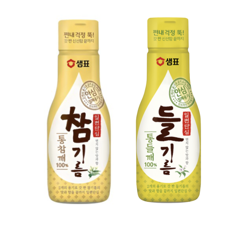 Sempio Oil Duo – Perilla & Sesame Oil 200ml