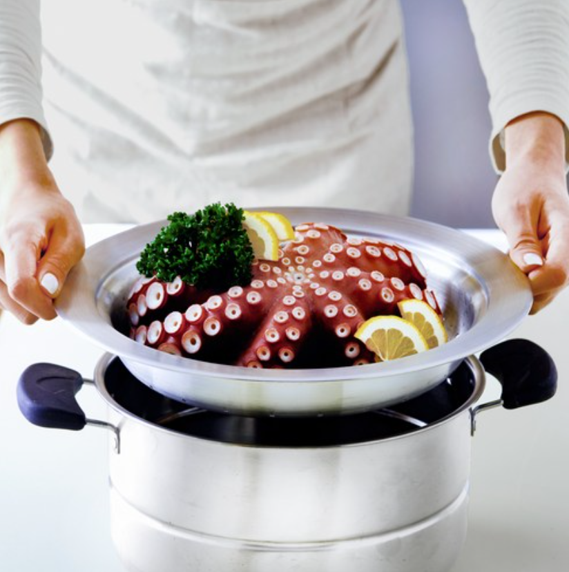 HanStyle Multi-Purpose Stainless Steamer ??Universal Fit for 24??8cm Cookware