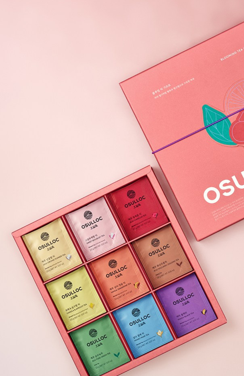 Jeju Blooming Tea Collection by OSULLOC