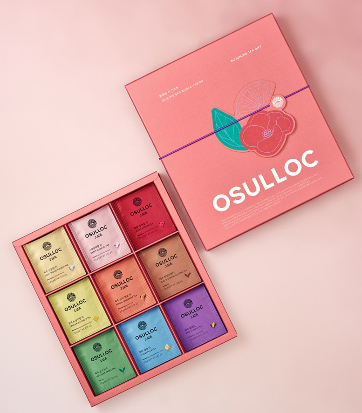 Jeju Blooming Tea Collection by OSULLOC