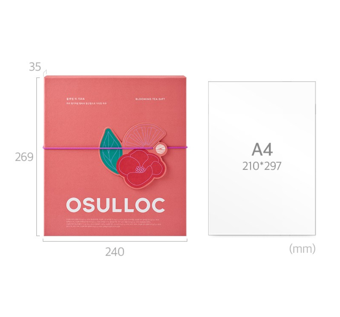 Jeju Blooming Tea Collection by OSULLOC