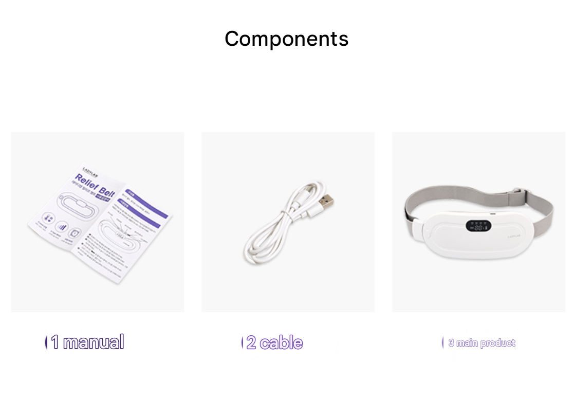 LadyLab Relief Belt โ Wireless Heating Pad for Period Pain and Back Relief