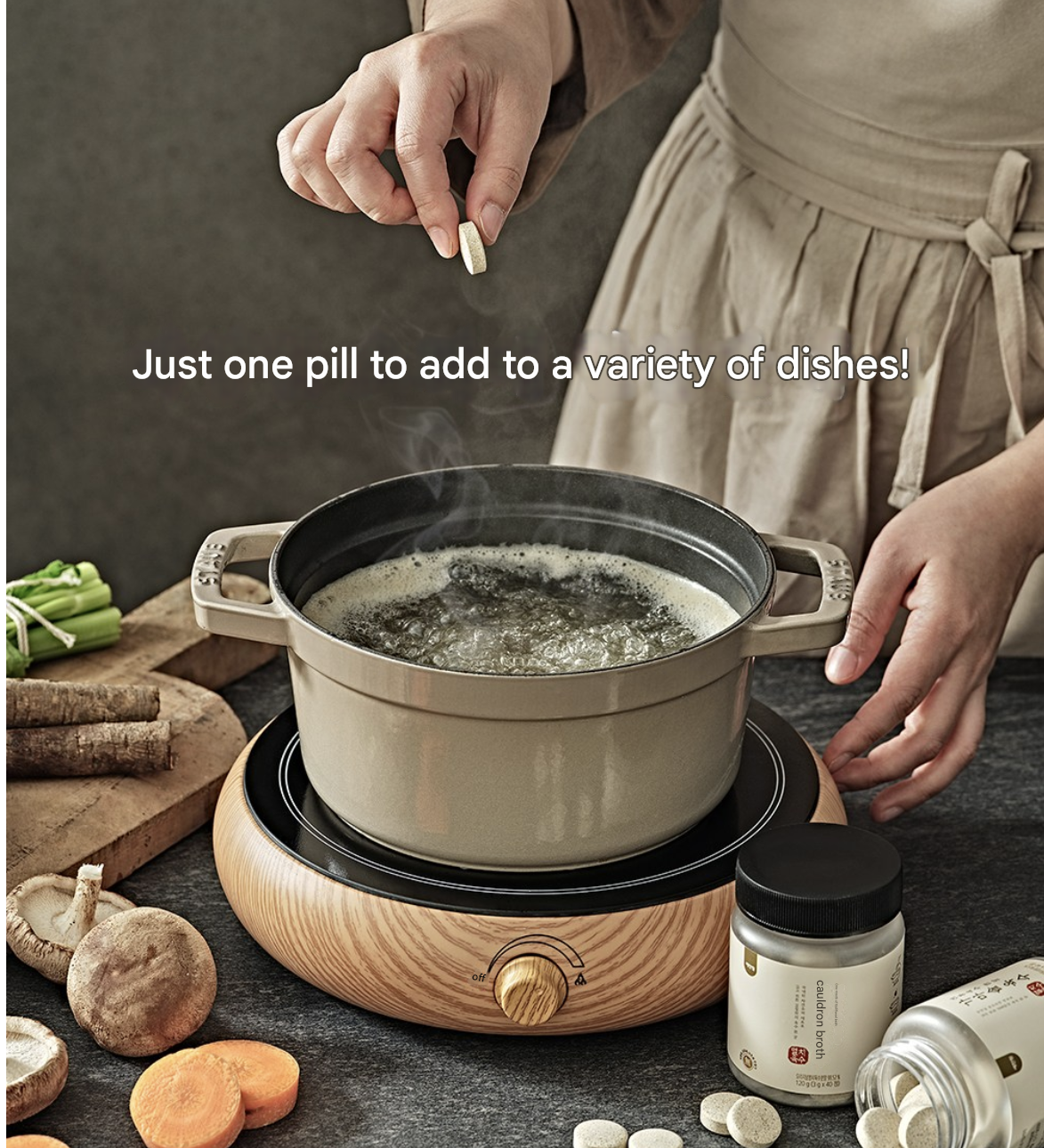 Gamaseot Anchovy Broth Coin (120g, 40 Coins)