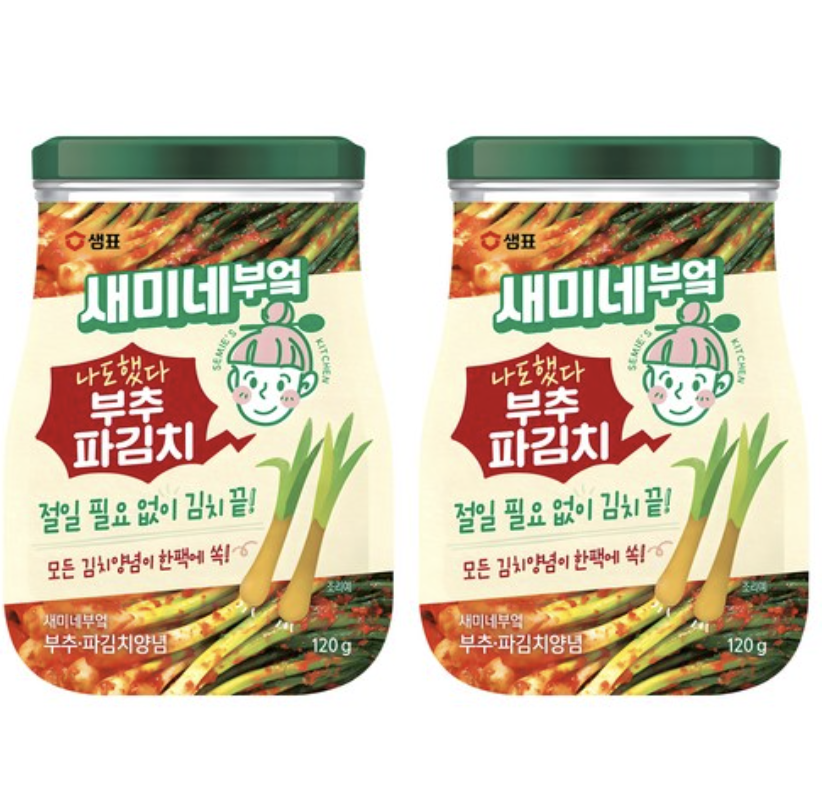 Semi's Kitchen Korean Green Onion Kimchi Sauce – 90g X 4ea