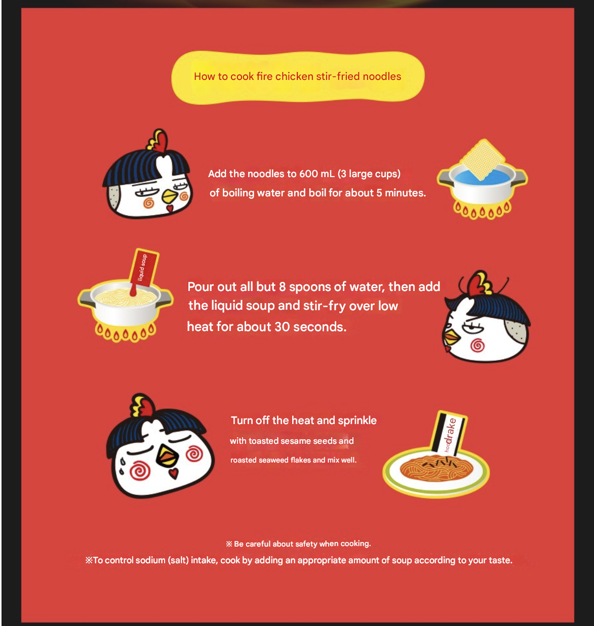 Buldak Bokkeummyun – Carbonara 4 Packs (Spicy Korean Ramen)