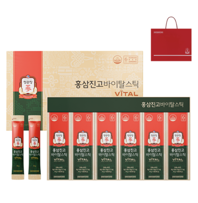 JungKwanJang Vital Red Ginseng Stick (30 sticks)