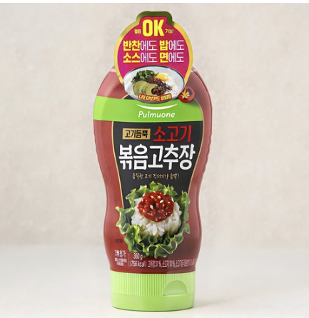 Pulmuone Stir-fried Gochujang with Beef – 360g X2ea