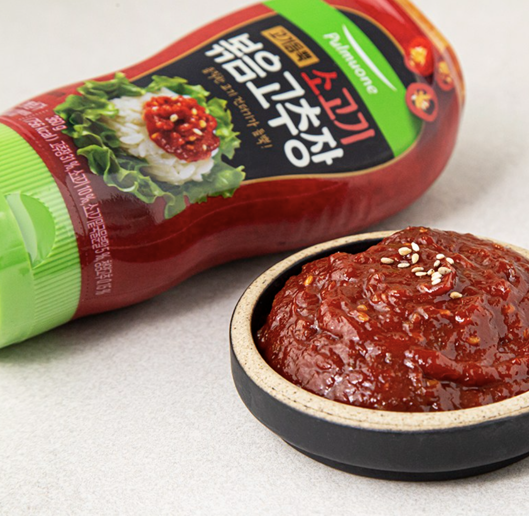 Pulmuone Stir-fried Gochujang with Beef – 360g X2ea