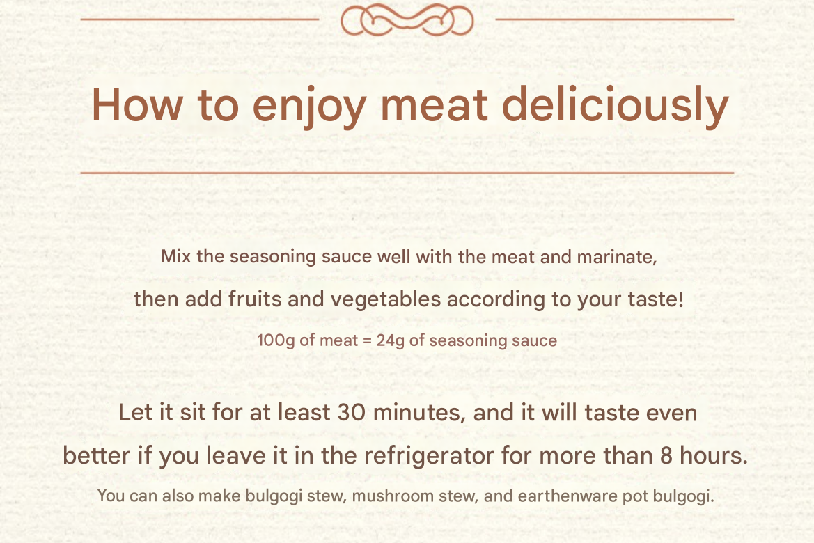 Korean Beef Bulgogi Marinade 280g *2ea
