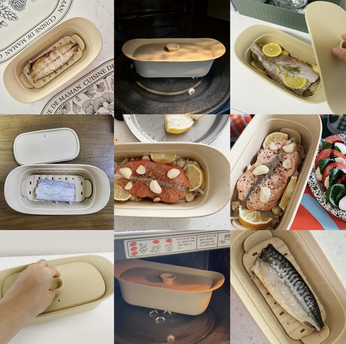 HanStyle Quick Meal Silicone Steamer