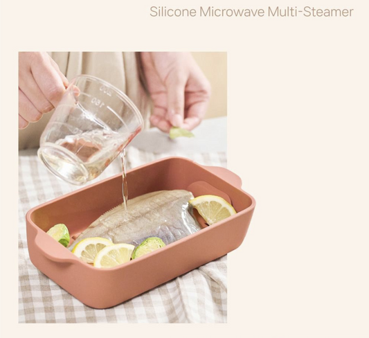 5 Minutes to a Healthy Meal: HanStyle Silicone Microwave Steamer