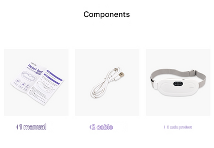 LadyLab Relief Belt – Wireless Heating Pad for Period Pain and Back Relief