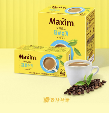 Maxim Mocha Gold Zero Sugar Coffee Mix (50 sticks)