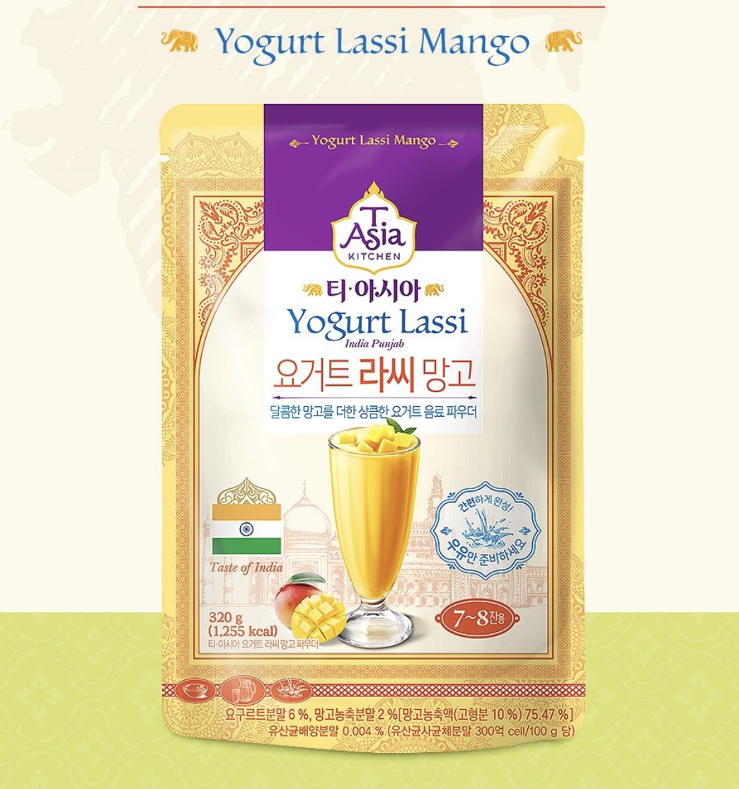 TiAsia Yogurt Lassi Powder (Mango 320g)