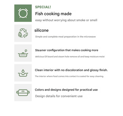 HanStyle Quick Meal Silicone Steamer