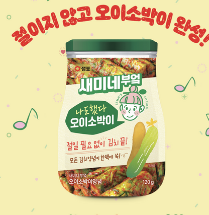 Semi's Kitchen Korean Radish Kimchi Sauce – 90g X 2ea