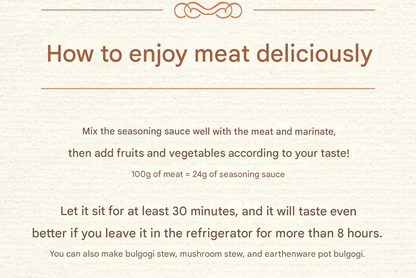 Korean Beef Bulgogi Marinade 240g
