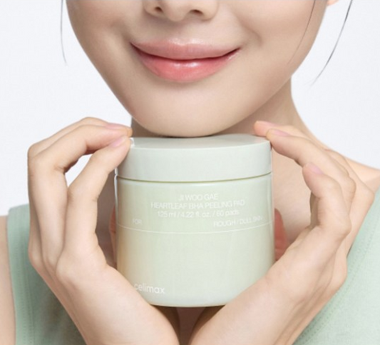 Celimax Heartleaf BHA Eraser Pad | Gentle K-Beauty Exfoliation (60ct)