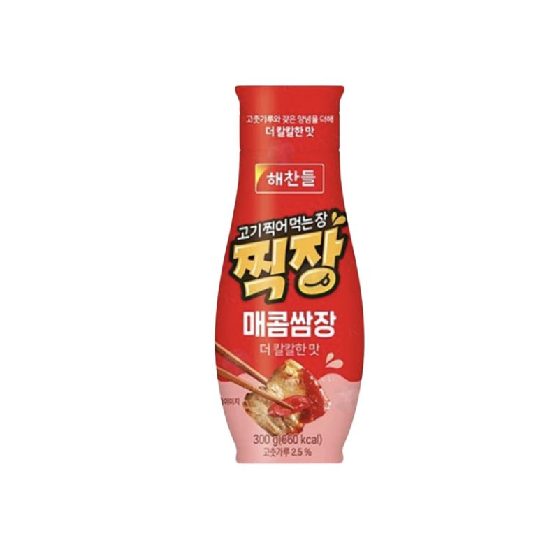 Korean Ssamjang Duo  – Spicy & Traditional BBQ Dipping Sauces (2 x 300g)