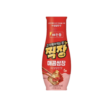 Korean Ssamjang Duo  – Spicy & Traditional BBQ Dipping Sauces (2 x 300g)