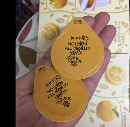 Honey Yuzu & Grapefruit Tea Portion (15g x 15ea x 2 Flavors)