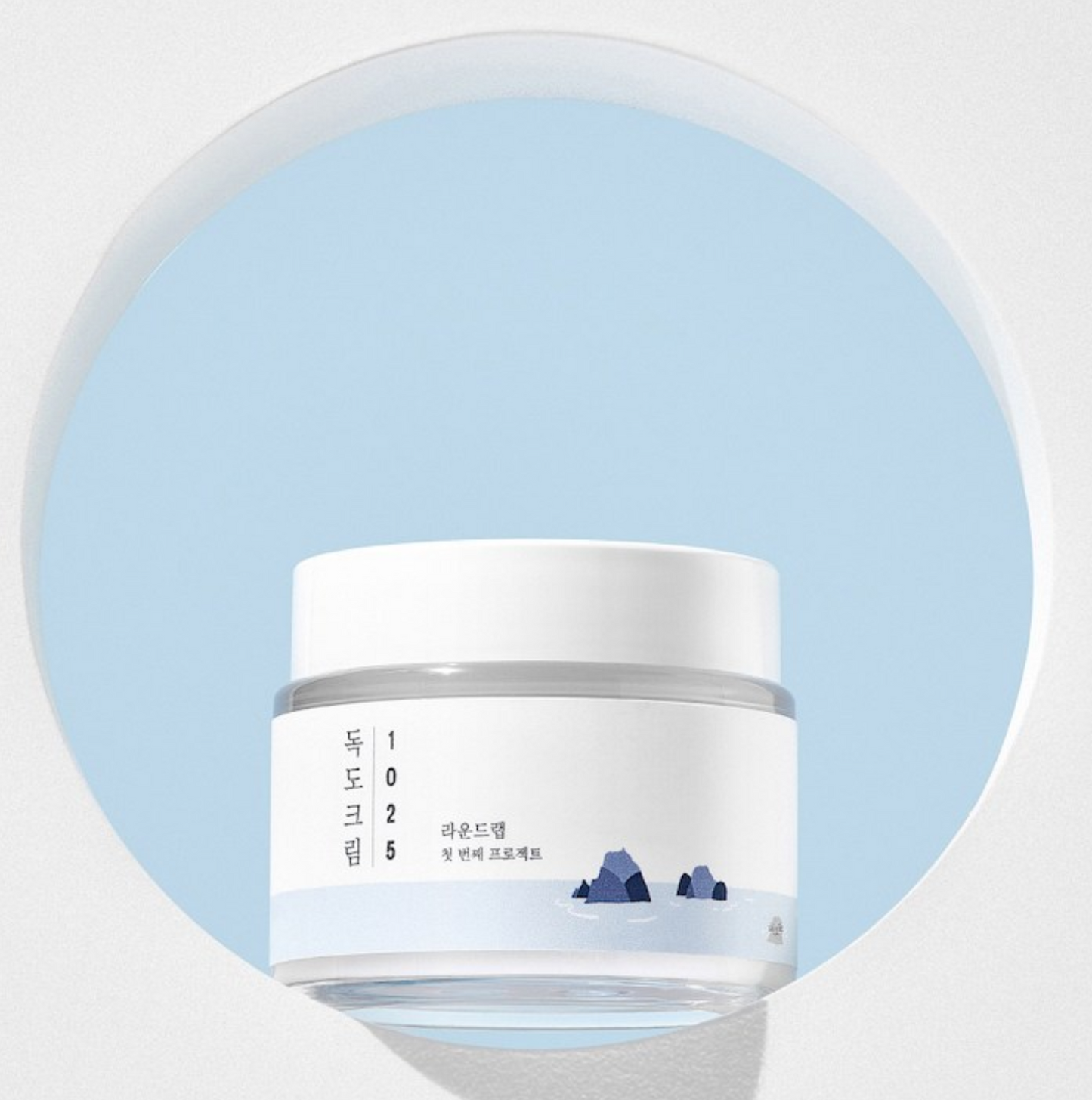 [ROUND LAB] 1025 Dokdo Cream - 24H Intense Hydration & Barrier Strengthening (80ml)