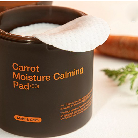 [MEDIHEAL] Carrot Vita Eye & Face Calming Pad (60 Sheets) - Soothing Ritual