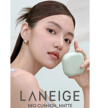 LANEIGE Neo Cushion Matte 15g + Refill 15g Set | Lightweight Matte Finish