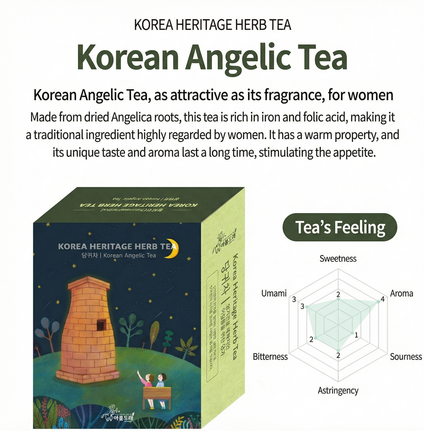 [Arumdree] Premium Korean Traditional Tea Gift Set - 6 Flavors for Wellness & Vitality