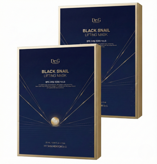 Dr.G Black Snail Lifting Mask 2-Box Special Set